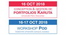 Oct 2018 : workshops Karuta & Pod 