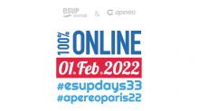 ESUP-Days 33 / Apereo Paris 2022 le 1er février 2022