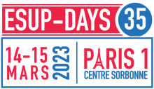 ESUP-Days 35 le 14-15 mars 2023 à Paris